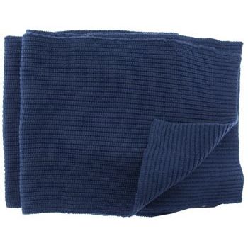 Karen Marie Men's Collection - Cashmere Classics - 100% Cashmere Cardigan Stitch Scarf - Admiral Navy