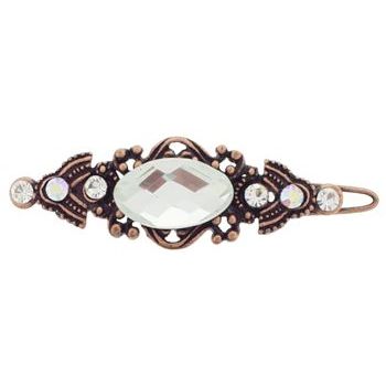Medusa's Heirlooms - Antique Gem Barrette - White Diamond (1)
