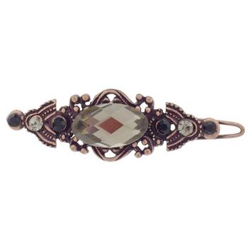 Medusa's Heirlooms - Antique Gem Barrette - Smoke (1)