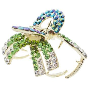 Medusa's Heirlooms - Crystal Arc Claw - Peridot/Ocean Topaz
