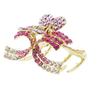 Medusa's Heirlooms - Crystal Ribbon Claw - Pink Sapphire