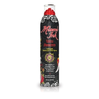 Miami Ink - New Formula - Ultra Sunscreen SPF 30 Continuous Spray w/Color Brite Technology