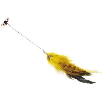 Michelle Roy - Couture Feather and Crystal Clip-In - Medium - Yellow