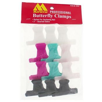 HairBoutique Beauty Bargains - Marianna - Professional Butterfly Clamps - 3inch