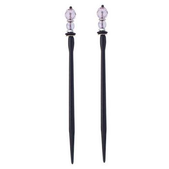 Mei Fa - Hairstyx - Mary Iridescent - Long Hairsticks - (Set of 2)