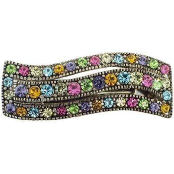 Karen Marie - Mini Rec Wave Barrette - Rainbow (1)
