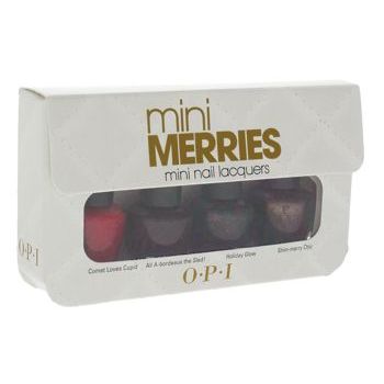 O.P.I. - Holiday Wishes Mini Merries - Minis Sampler Pack (Set of 4)
