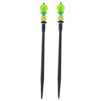 Mei Fa - Hairstyx - Mint - Long Hairsticks - (Set of 2)