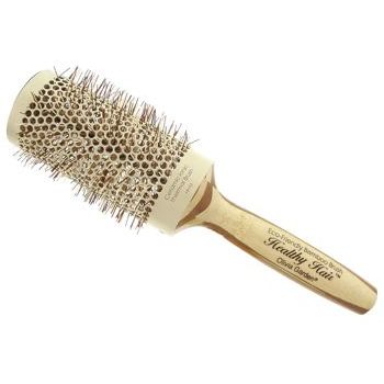 Olivia Garden - Healthy Hair - 2inch Round Bamboo and Boar Bristle Brush