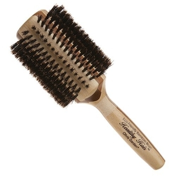 Olivia Garden - Healthy Hair - 3 1/4inch Round Bamboo and Boar Bristle Brush