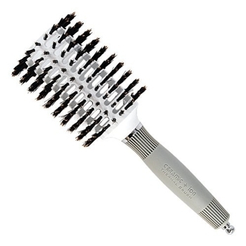 Olivia Garden - Ceramic + Ion - Large Oval Turbo Vent 3 in 1 Brush