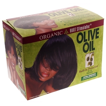 Organic Root Stimulator - Olive Oil No-Lye Relaxer - Extra Strength for Coarse Resistant Hair Textures