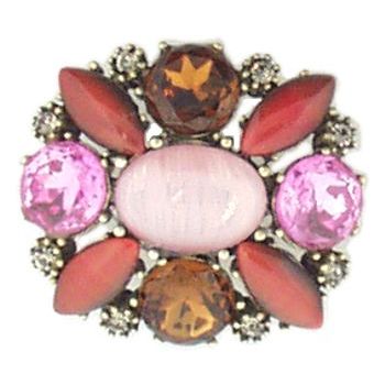 Gerard Yosca - Rose Empress Stone Pin (1)