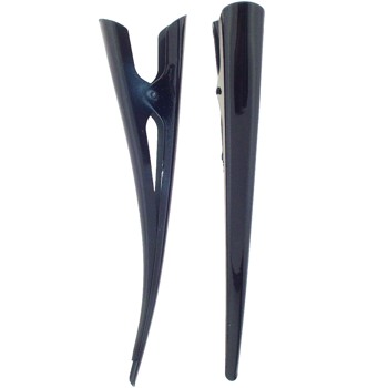 HB HairJewels - Solid Midnight Blue Banana Clips - Set of 2 Clips