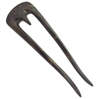 Colette Malouf - inchMinch Resin Hairpin - Metallic Bronze (1)