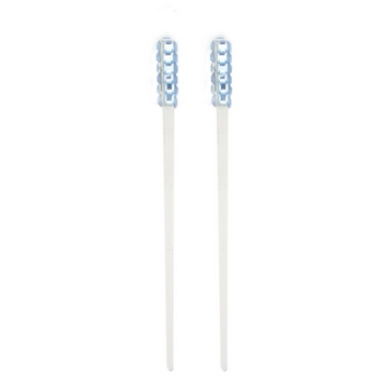 HB HairJewels - Clear Candy Rock Hairsticks - Blue (2)