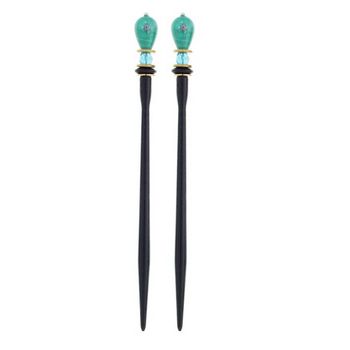 Mei Fa - Hairstyx - Pageant - Long Hairsticks - (Set of 2)