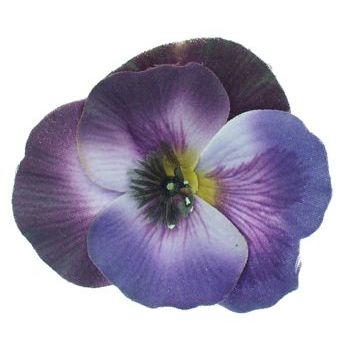 Karen Marie - Le Fleur Collection - Small Pansy - Light & Dark Purple (1)