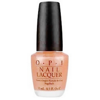 O.P.I. - Nail Lacquer - Peach A Boo! - Retro Fun In The Sun Collection .5 fl oz (15ml)