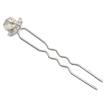 Medusa's Heirlooms - Royal Chignon Pin - Pearl & Crystal (1)