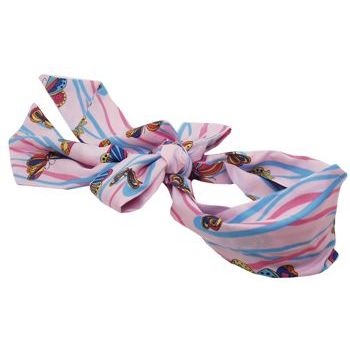 Karen Marie - Butterfly Scarf Headband (1) - Pink