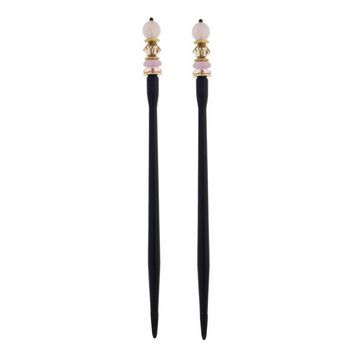 Mei Fa - Hairstyx - Pink Lady - Long Hairsticks - (Set of 2)