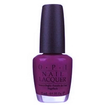 O.P.I. - Nail Lacquer - Plugged-In Plum - Brights Collection .5 fl oz (15ml)