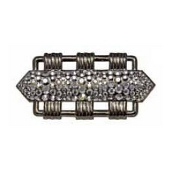 Tarina Tarantino - Magic Mirror - Poiret - Swarovski Crystalled Metalwork Double Ring