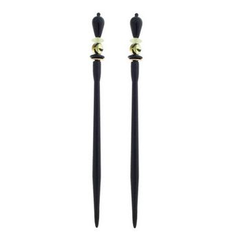 Mei Fa - Hairstyx - Recite - Short Hairsticks - (Set of 2)