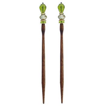 Mei Fa - Hairstyx - Riley Long Brown Hairsticks - (Set of 2)