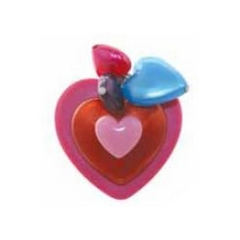 Tarina Tarantino - Kaleidoscope Hearts - Ring Me! - Heart Ring with Heart Charms - Cinnamon