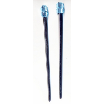 Rock Candy Hairsticks - Cornflower Blue