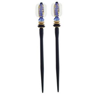 Mei Fa - Hairstyx - Royal - Short Hairsticks - (Set of 2)