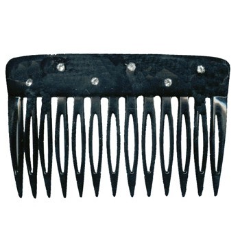 Smoothies - Comb with Swarvorski Crystals - Black