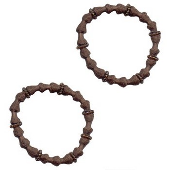 Smoothies - Beaded Rings MF Pony - Brown