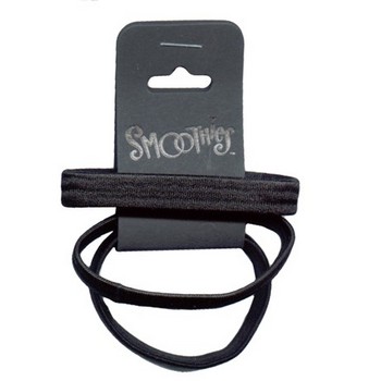 Smoothies - Wide Flat Seamless Pony - Black