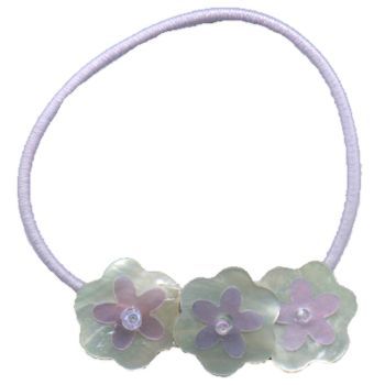 Smoothies - Flower Shells Elastics - Lavender