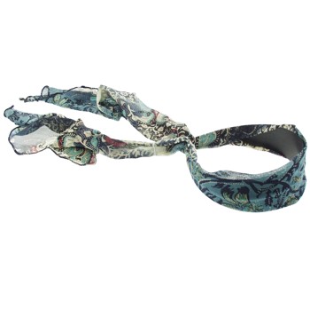 SOHO BEAT - Travelling Gypsy - Boho Scarf Headband - Oriental Blue