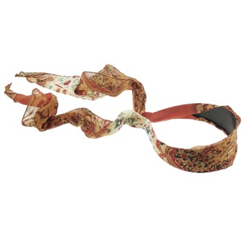 SOHO BEAT - Travelling Gypsy - Boho Scarf Headband - Golden Orange Jubilee