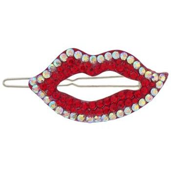 SOHO BEAT - Crystal Avenue - Luscious Lips Barrette - Red Hot