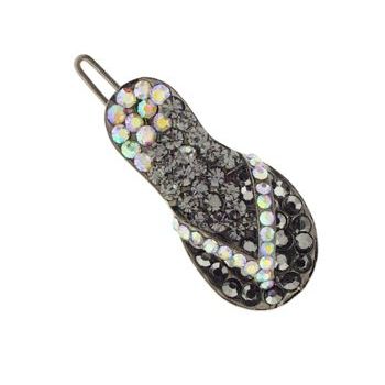 SOHO BEAT - Crystal Avenue - Tropical Beach Flip Flop - Smoke