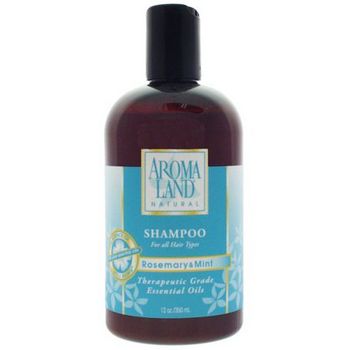 AROMALAND - Shampoo for All Hair Types  - Rosemary & Mint 12 oz (350ml)