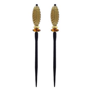 Mei Fa - Hairstyx - Sheen - Short Hairsticks - (Set of 2)