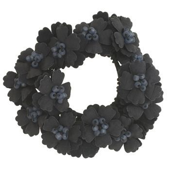 Evita Peroni - Shelly Twist - Cobalt Black - Belle Epoque Collections