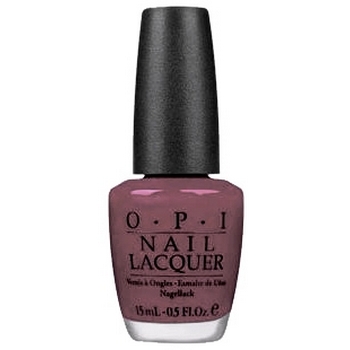 O.P.I. - Nail Lacquer - Silent Mauvie - Hollywood Collection .5 Fl oz (15ml)