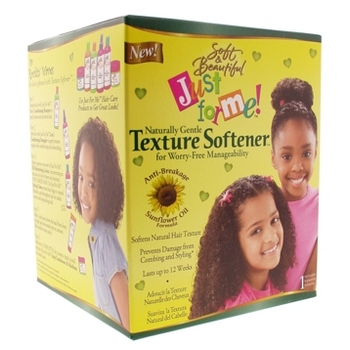 Soft & Beautiful - Just For Me - Naturally Gentle Texture Softener Kit - Children's (1 Application)