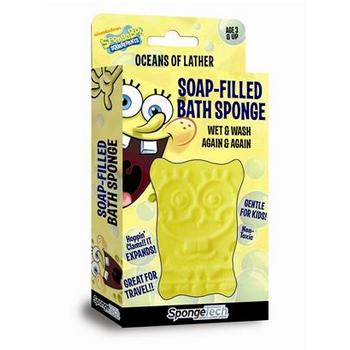 HairBoutique Beauty Bargains - SpongeBob SquarePants - Oceans Of Lather - Soap Filled Sponge