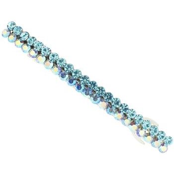 Karen Marie - Two Tone Crystal Long & Skinny - Aqua (1)
