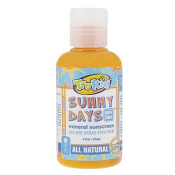 TruKid - Sunny Days - Mineral Sunscreen SPF 30+ 4 fl oz (120ml)