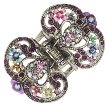 Medusa's Heirlooms - Elegant Marquis & Floral Claw - Amethyst (1)